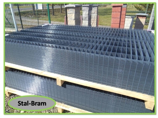 Panele panel ogrodzeniowy FI4 H 1,53 m grafit